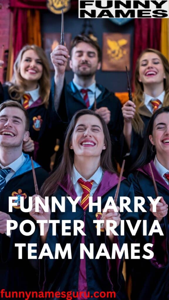 Funny Harry Potter Trivia Team Names