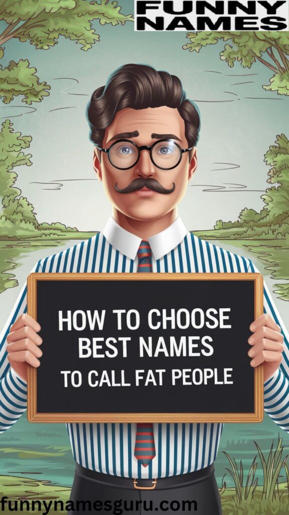 How to Choose Best Names to Call Fat People