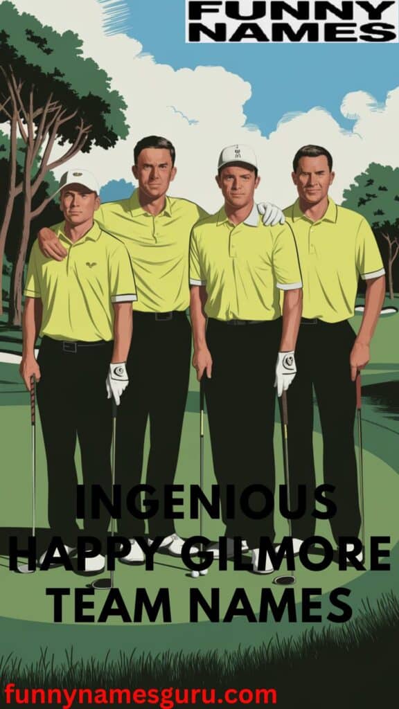 Ingenious Happy Gilmore Team Names