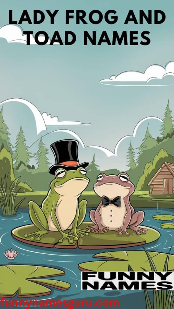 Lady Frog and Toad Names