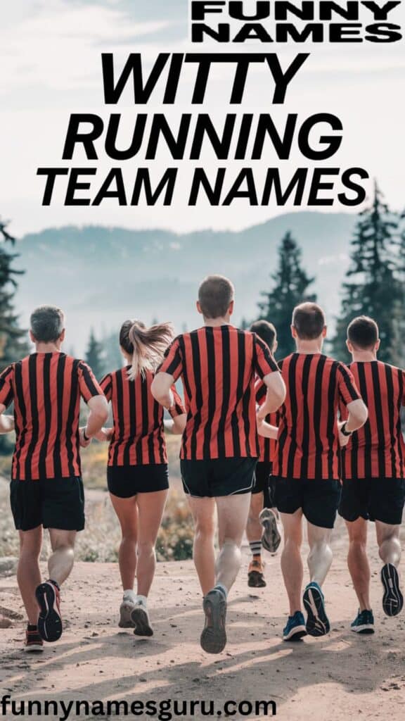 Witty Running Team Names