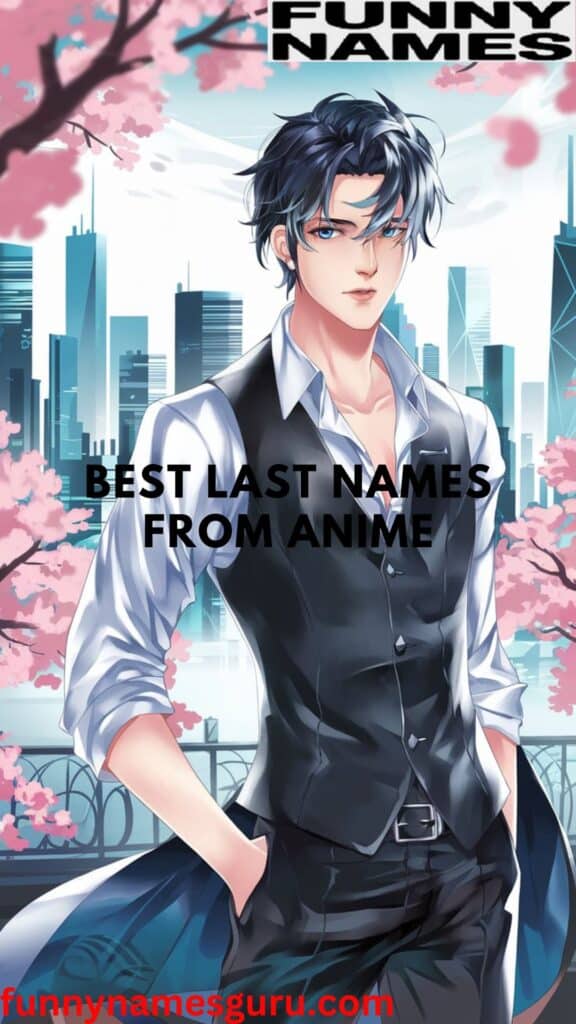 Best Last Names from Anime