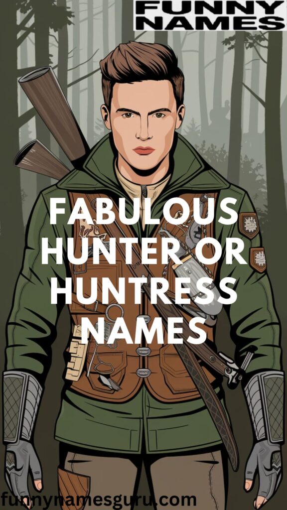 Fabulous Hunter or Huntress Names