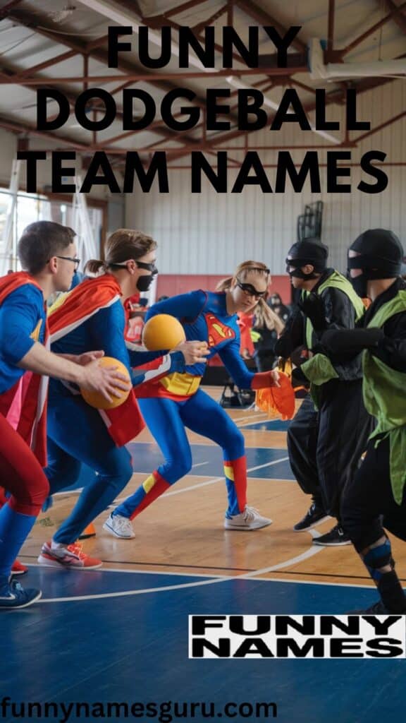 Funny Dodgeball Team Names