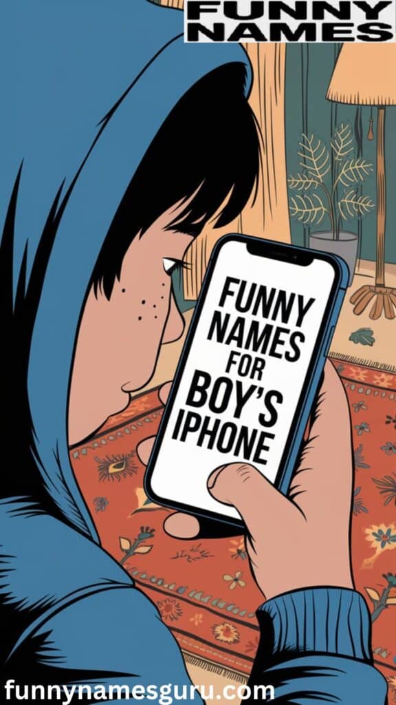 Funny Names for Boy's iPhone