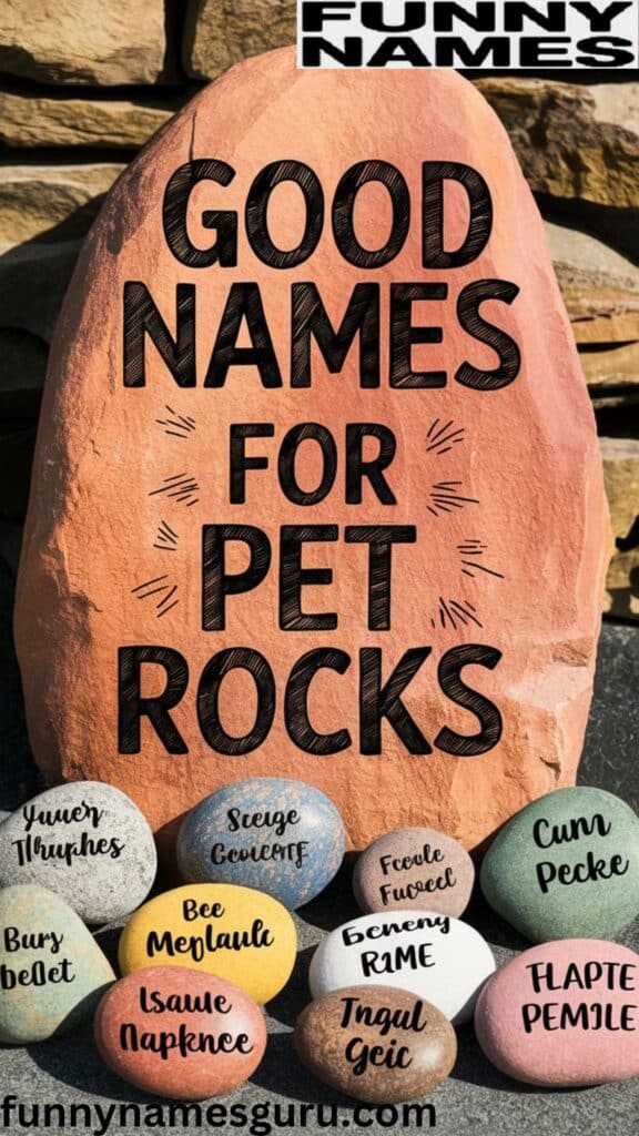 Good Names for Pet Rocks