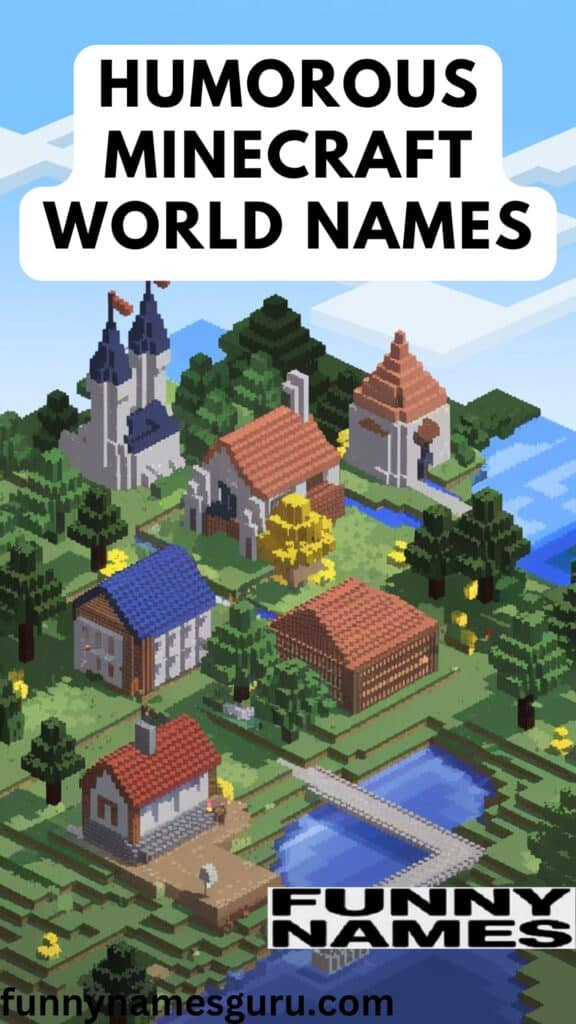 Humorous Minecraft World Names