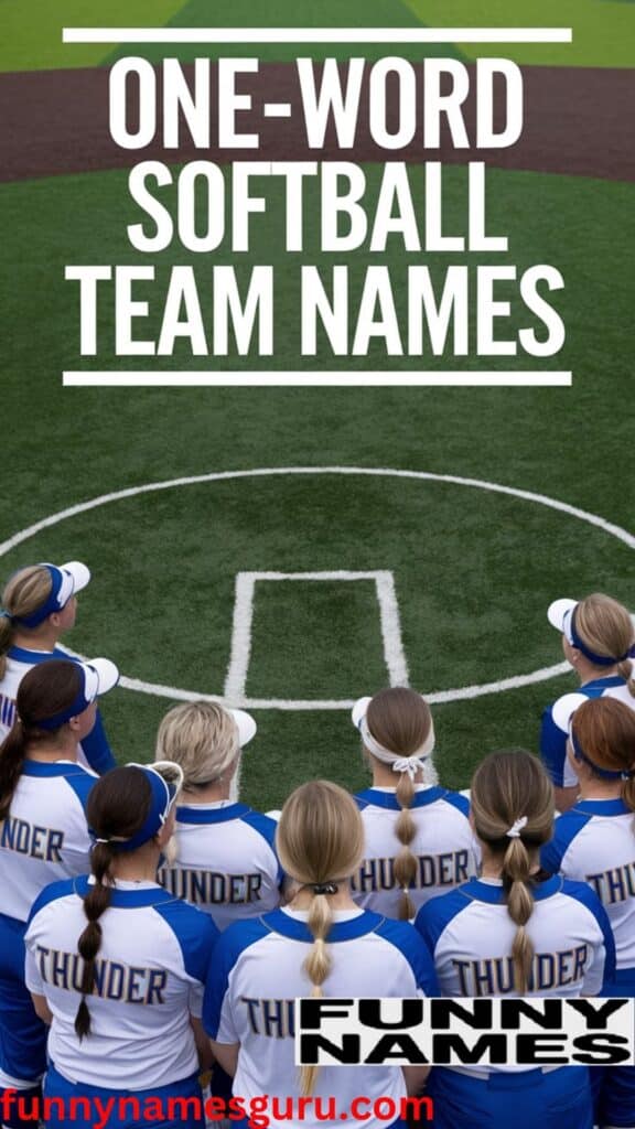 One-Word Softball Team Names