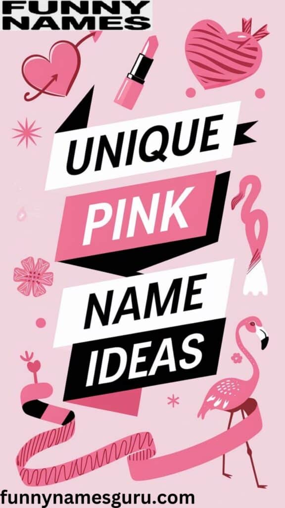 Unique Pink Team Name Ideas