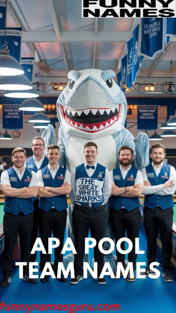 APA Pool Team Names