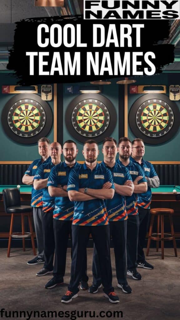 Cool Dart Team Names