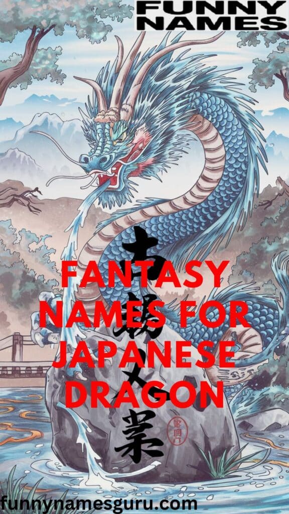 Fantasy Names for Japanese Dragon