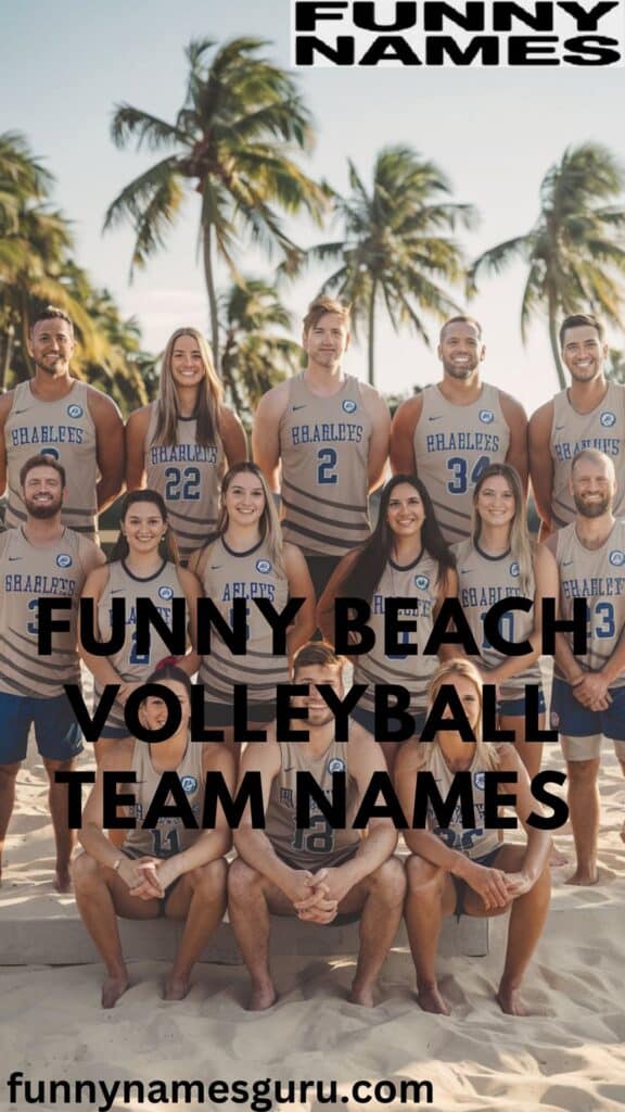 Funny Beach Volleyball Team Names