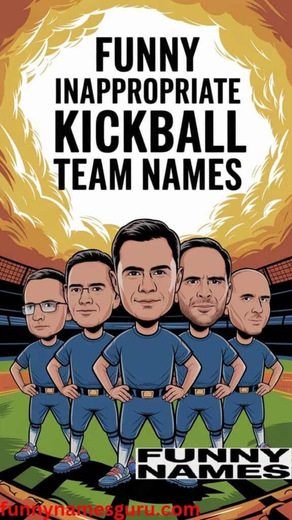 Funny Inappropriate Kickball Team Names