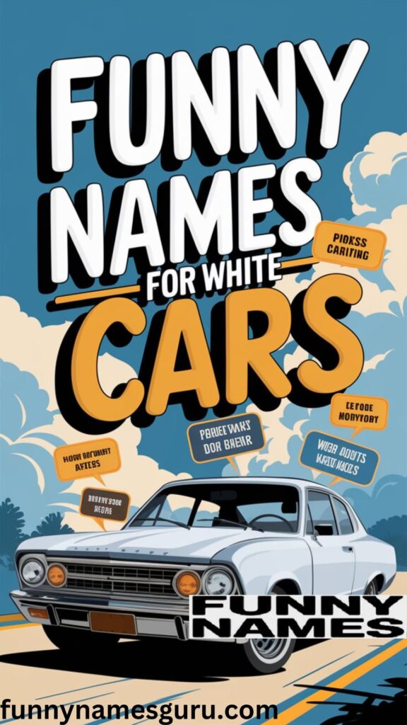 Funny Names for White Cars