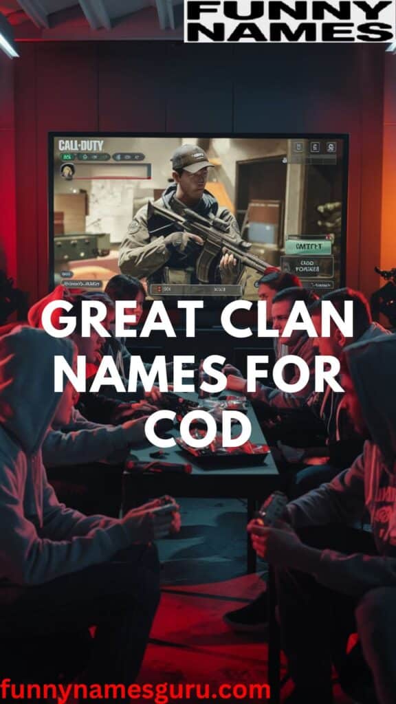 Great Clan Names for COD