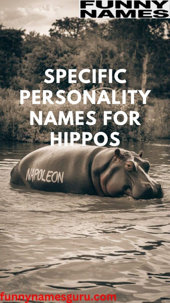 Specific Personality Names for Hippos