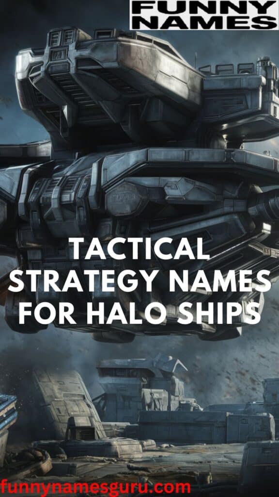 Tactical Strategy Names for Halo Ships