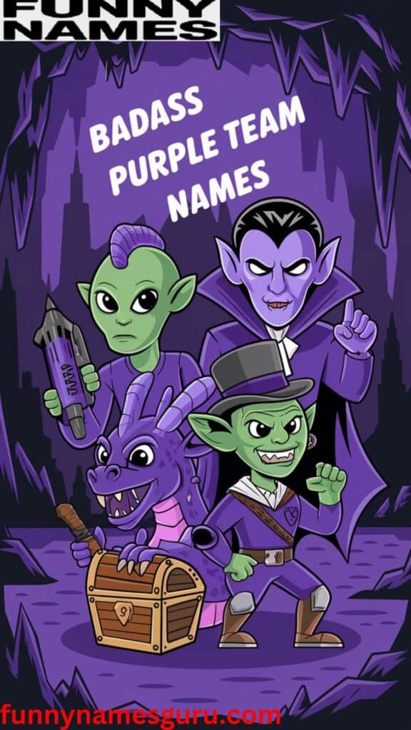 Badass Purple Team Names