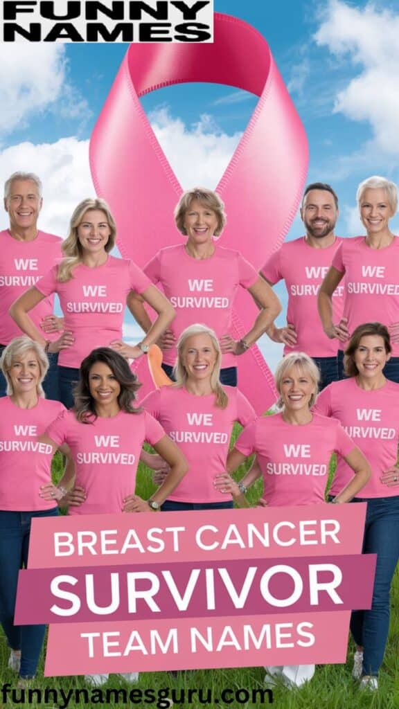 Breast Cancer Survivor Team Names