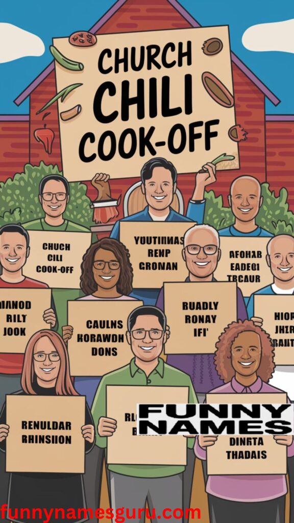 Church Chili Cook Off Team Names