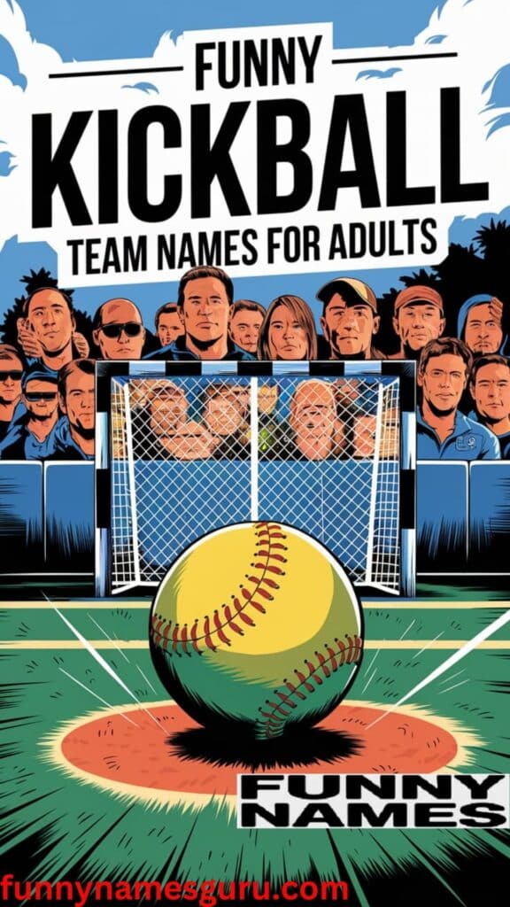 Funny Kickball Team Names for Adults