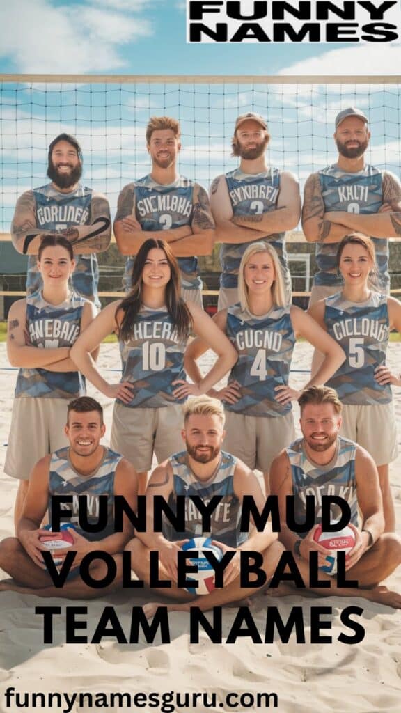 Funny Mud Volleyball Team Names