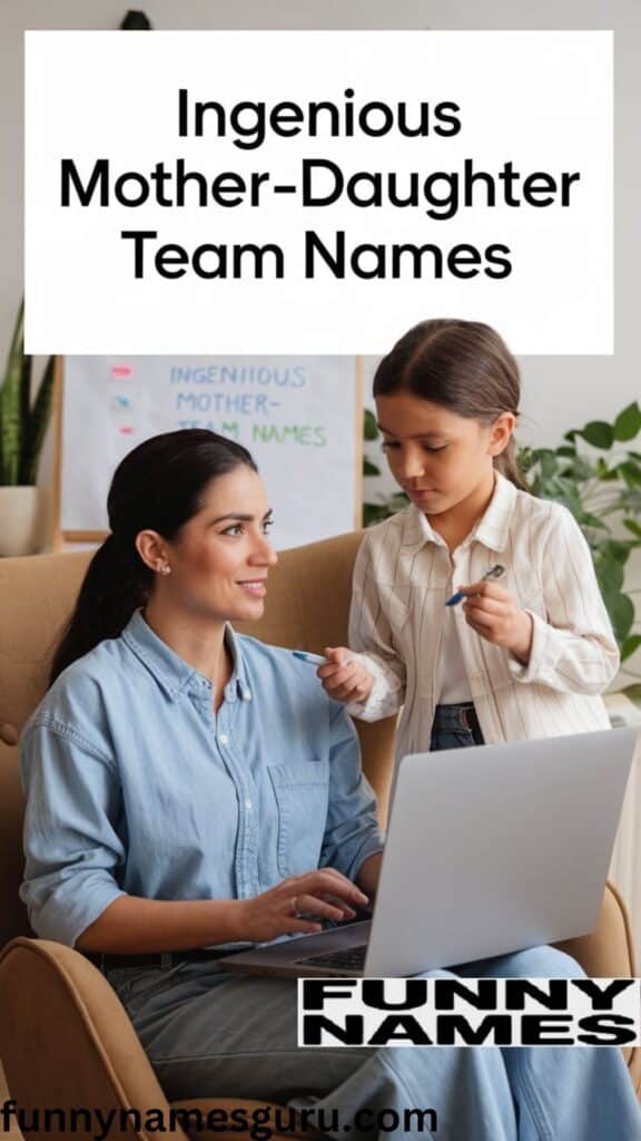 Ingenious Mother-Daughter Team Names