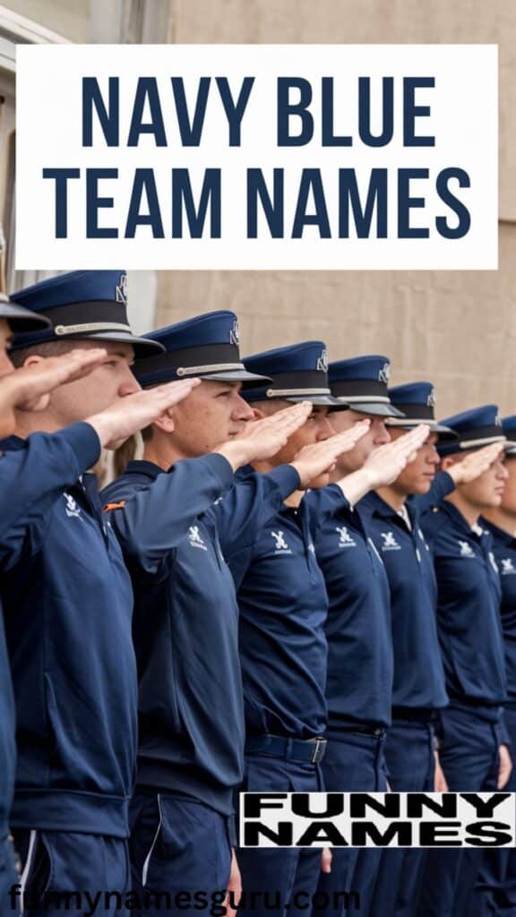 Navy Blue Team Names