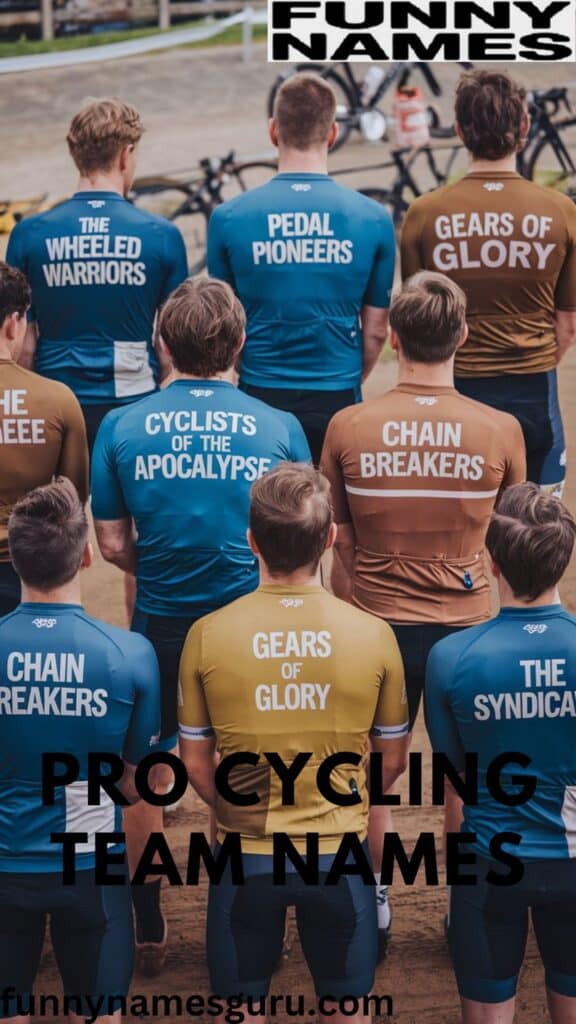 Pro Cycling Team Names