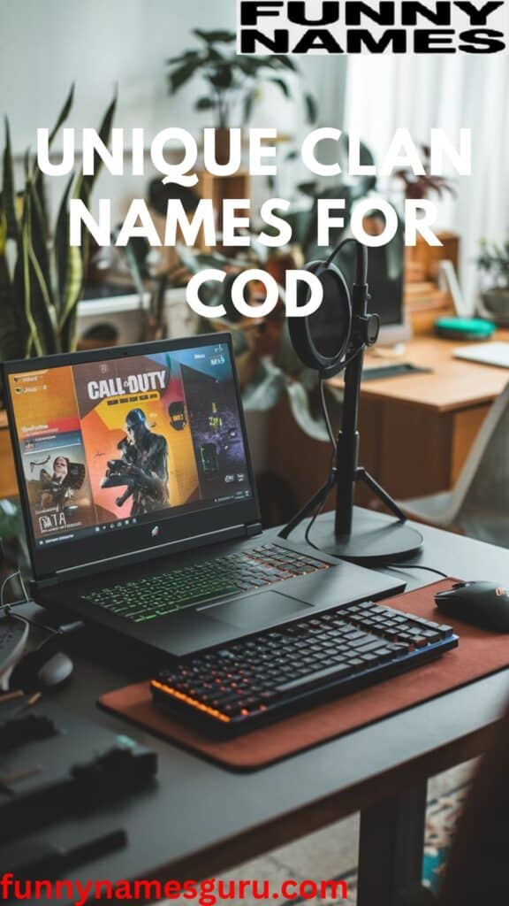 Unique Clan Names for COD