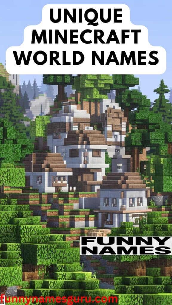 Unique Minecraft World Names