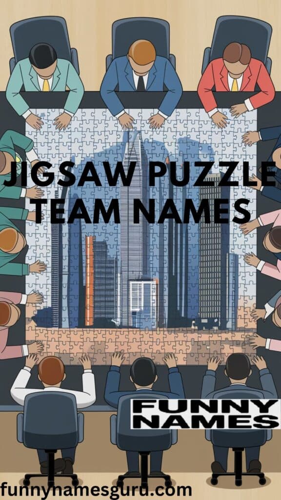 Jigsaw Puzzle Team Names