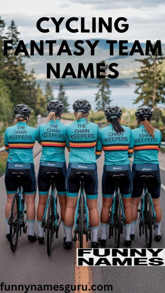 Cycling Fantasy Team Names