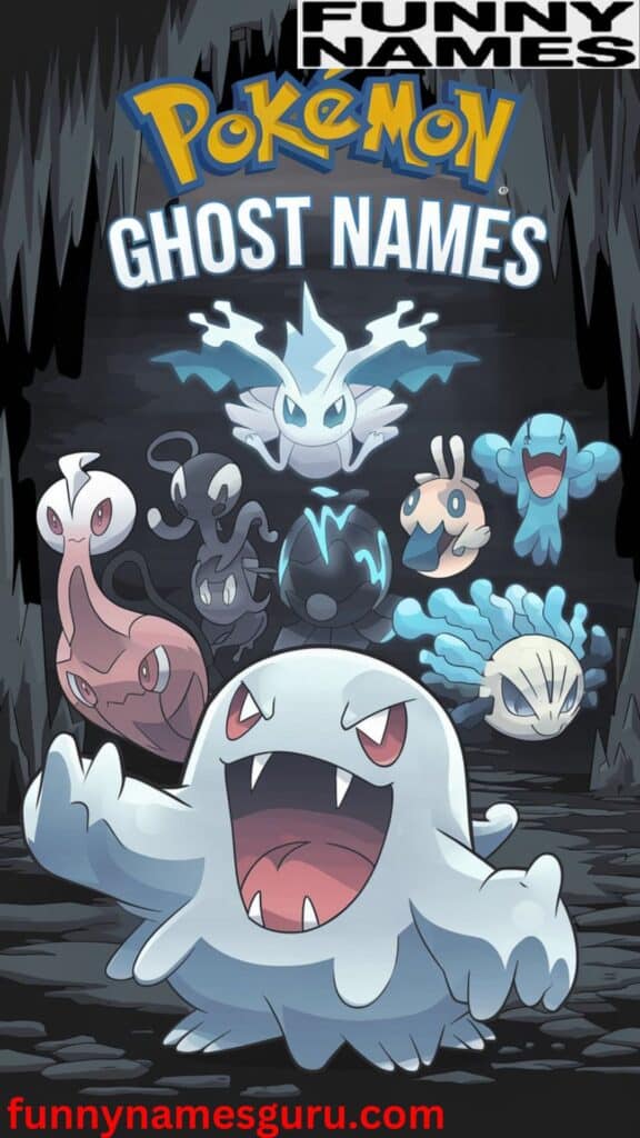 Pokémon Ghost Names