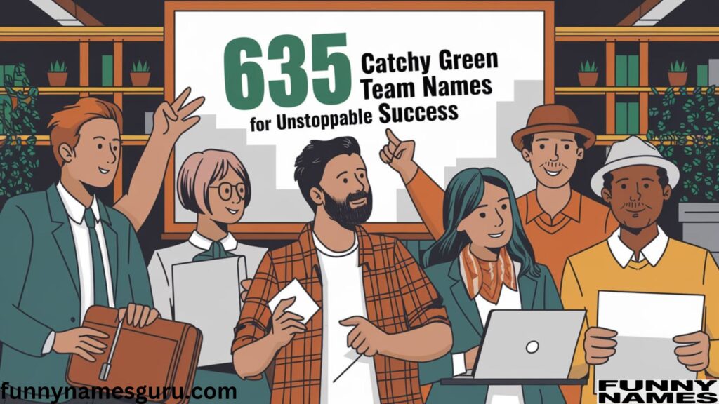 635 Catchy Green Team Names