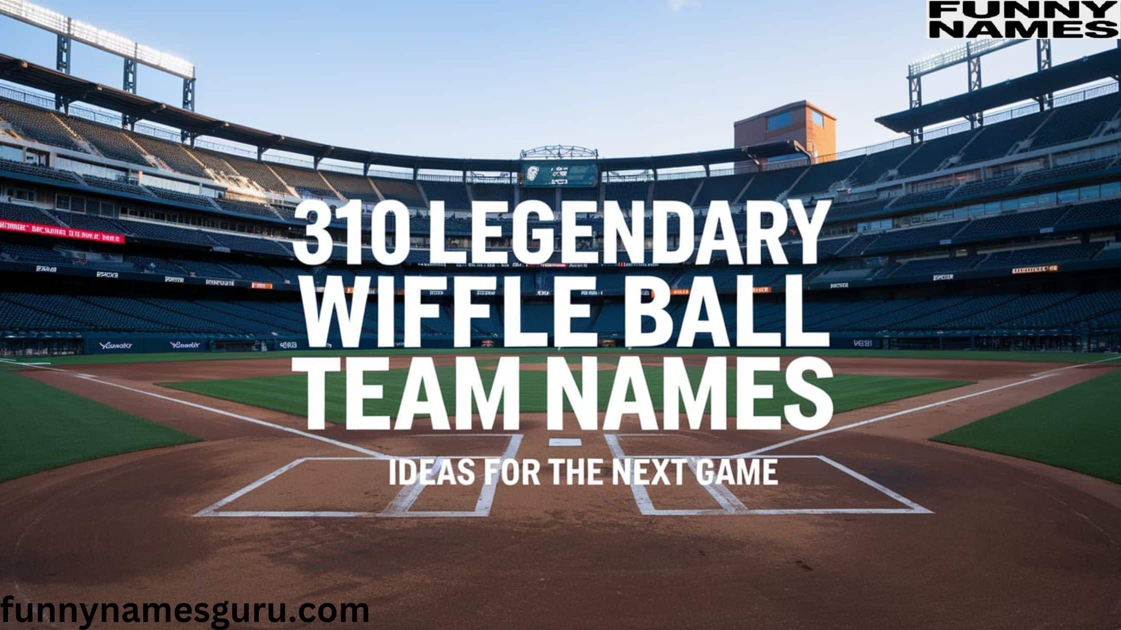 310 Legendary Wiffle Ball Team Names Ideas