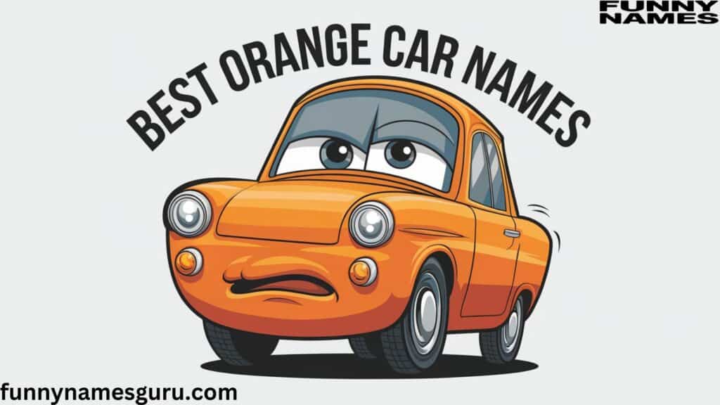 Best Orange Car Names