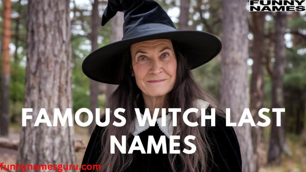 Famous Witch Last Names