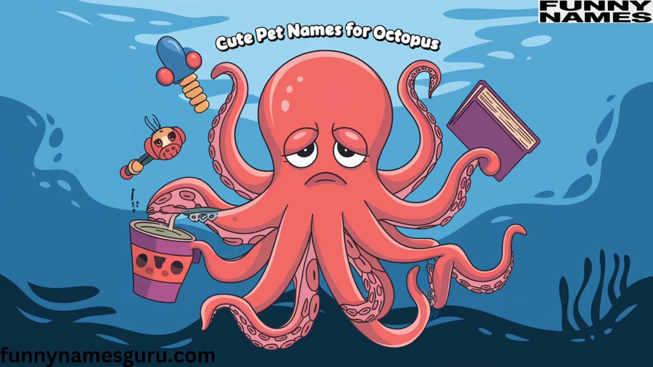 Cute Pet Names for Octopus