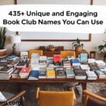 435+ Unique and Engaging Book Club Names