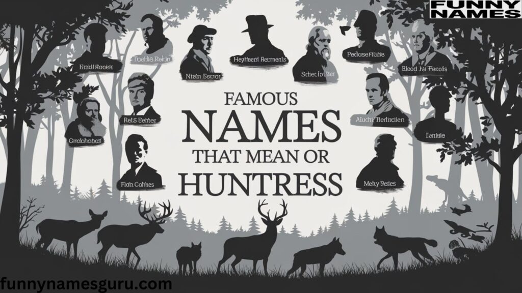 Famous Names That Mean Hunter or Huntress