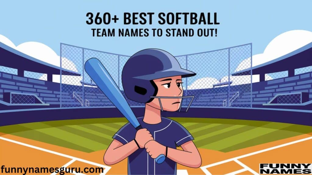 360+ Best Softball Team Names