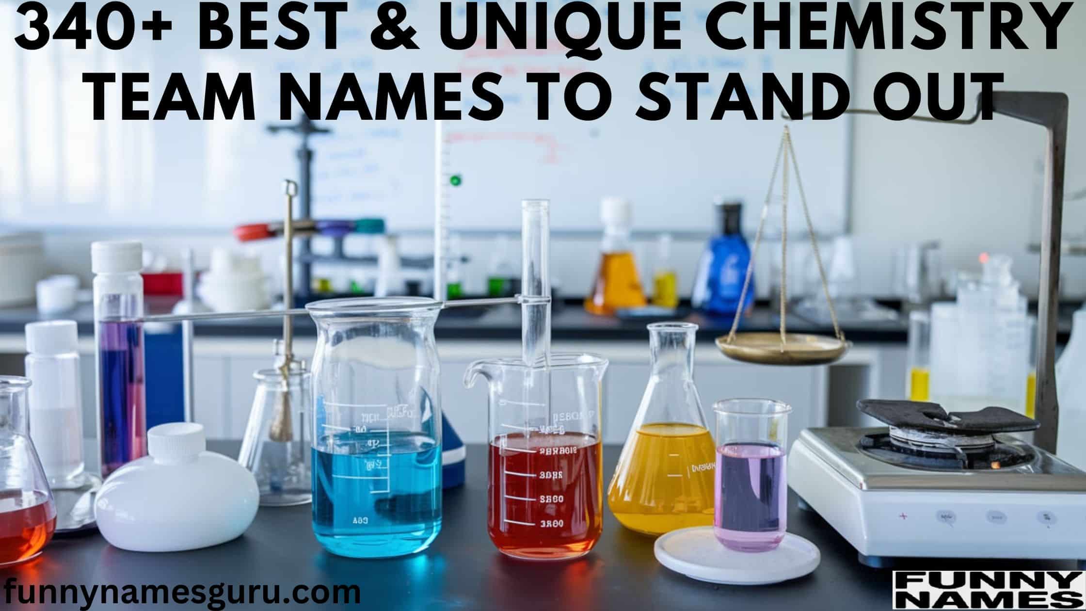 Chemistry Team Names