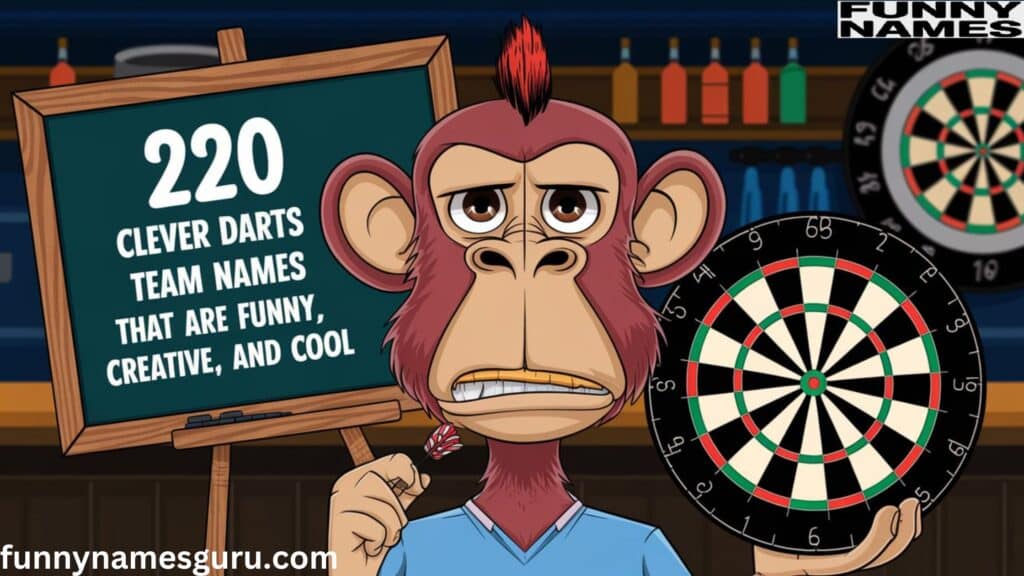 220 Clever Darts Team Names That Are Funny, Creative, And Cool