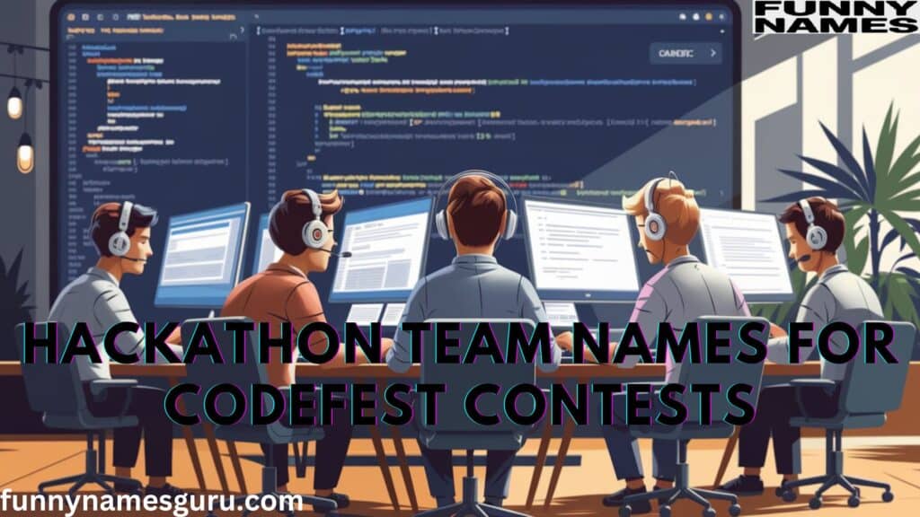 330 Hackathon Team Names For Codefest Contests