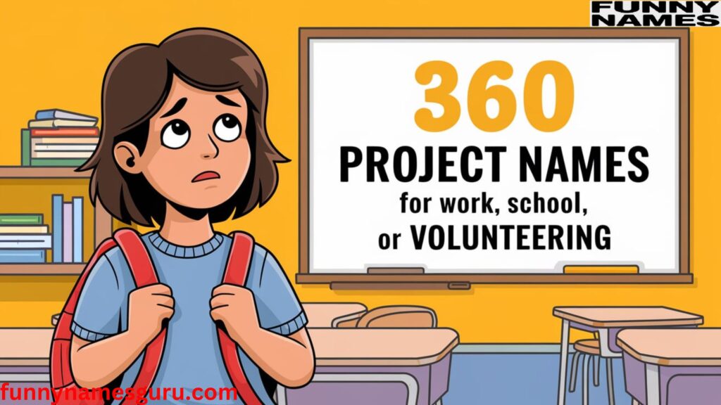 360 Best Project Names For Work, School, Or Volunteering