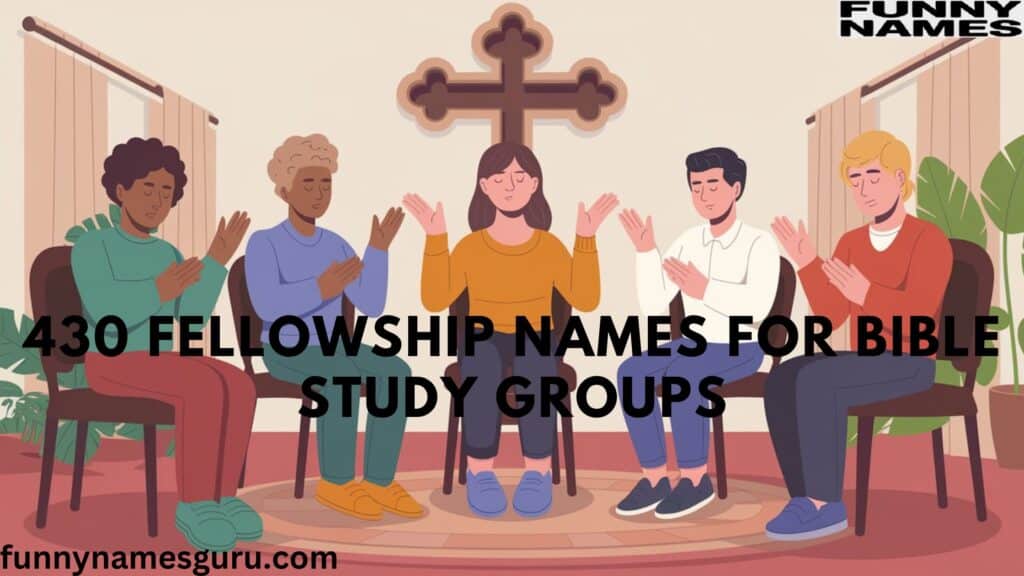 430 Fellowship Names For Bible Study Groups