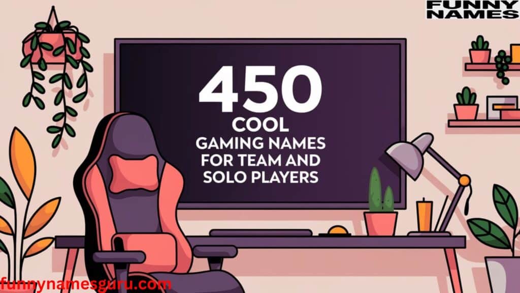 450 Cool Gaming Names For Team And Solo Players