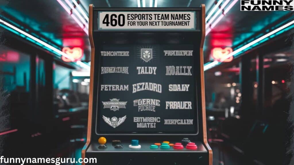 460 Esports Team Names For Your Next Tournament